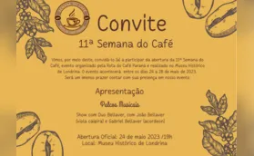Museu Histórico com parceria da Rota do Café realizam evento