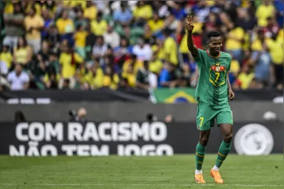 Habib Diallo marcou o primeiro gol de Senegal na partida