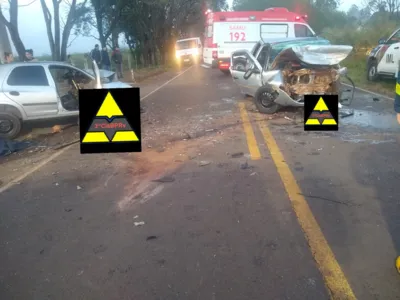 Imagem ilustrativa da imagem Acidente gravíssimo deixa quatro mortos em Ribeirão do Pinhal