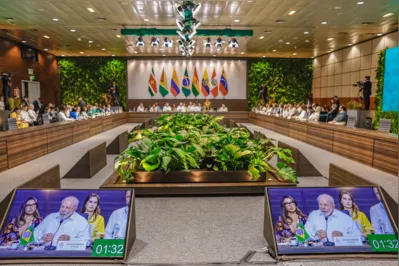 Evento em Belém conta com a presença de quatro dos oito chefes de Estado dos países da Organização do Tratado de Cooperação Amazônica
