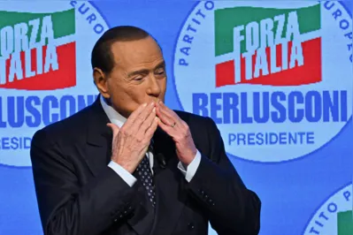 O ex-premiê italiano Silvio Berlusconi, em foto feita em 23 de setembro de 2022