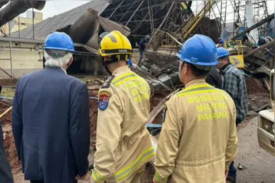 As causas da explosão, que atingiu quatro silos, ainda estão sendo investigadas pela Polícia Civil