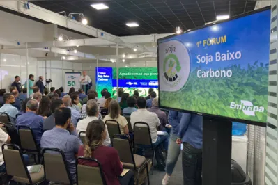 Imagem ilustrativa da imagem Embrapa promove fórum sobre Programa Soja Baixo Carbono