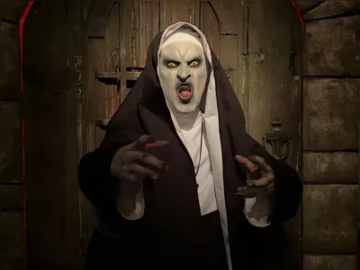 Imagem ilustrativa da imagem Filme "A Freira2" inspira pegadinha em programa do SBT