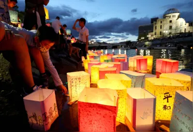 A cerimônia em Hiroshima foi acompanhada por mais de 50 mil pessoas
