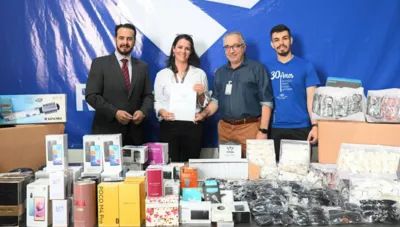 Imagem ilustrativa da imagem Hoftalon recebe doação  da Receita Federal de Londrina