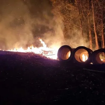 Imagem ilustrativa da imagem Incêndios florestais  preocupam Defesa Civil de Rolândia