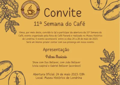 Imagem ilustrativa da imagem Museu Histórico com parceria da Rota do Café realizam evento