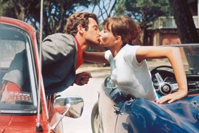 Jean-Paul Belmondo e Anna Karina, em O Demônio das Onze Horas