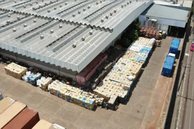 Unidade da Receita Federal de Foz destrói em média, 100 milhões de maços de cigarros contrabandeados por ano