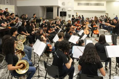 Orquestras Arte e Vida e Rocinha no Festival Internacional de Música de Londrina em 2022