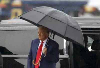 Esta foi a terceira vez que o republicano compareceu perante um juiz neste ano