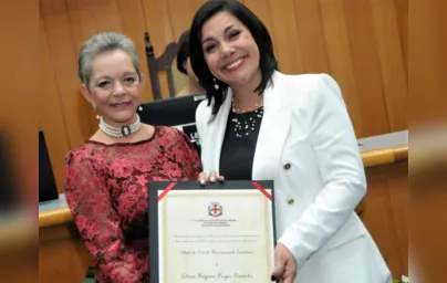Imagem ilustrativa da imagem Edina Panichi é Cidadã Honorária de Londrina