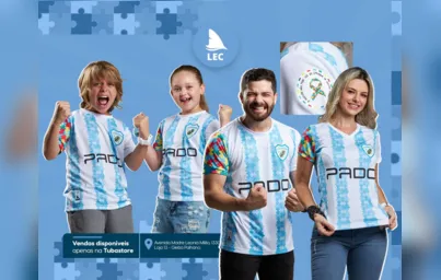 Imagem ilustrativa da imagem Londrina lança camisa especial alusiva ao autismo