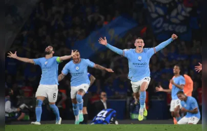 Imagem ilustrativa da imagem Manchester City vence Inter de Milão e conquista sua primeira Liga dos Campeões