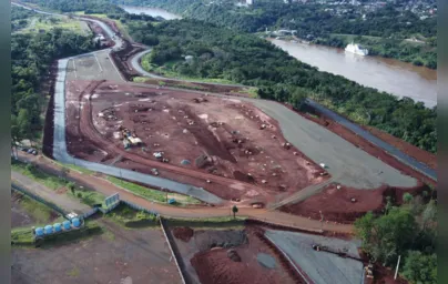 Imagem ilustrativa da imagem Obra da nova perimetral de Foz do Iguaçu alcança 24%