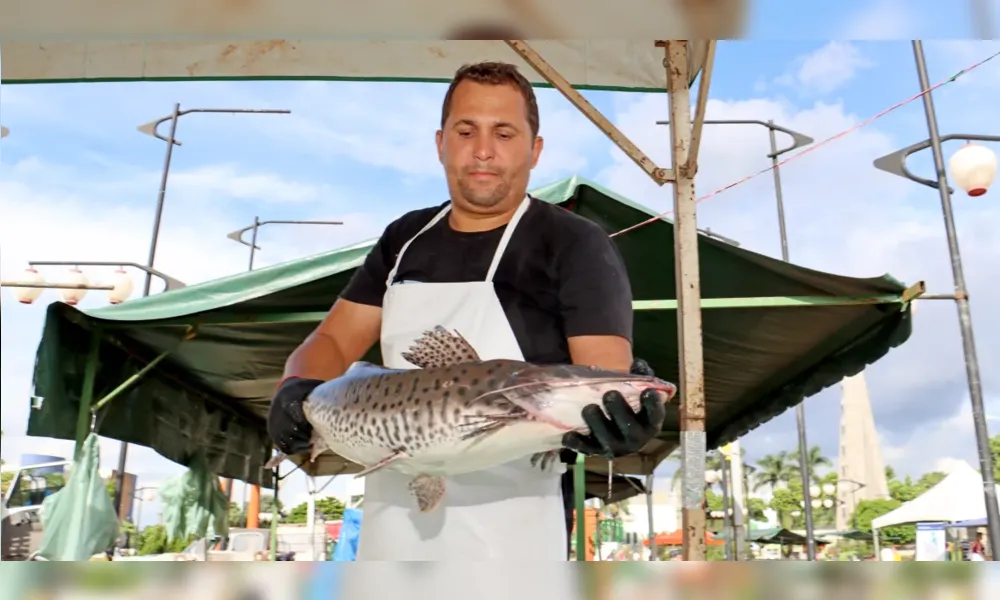 Além dos piscicultores, a 30ª Feira do Peixe Vivo reuniu três empreendimentos do Programa Municipal de Economia Solidária