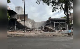 Após uma década de abandono, mocó na rua Belém é demolido