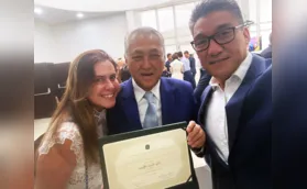 Conselho Regional de Medicina homenageou Luiz Carlos Miguita
