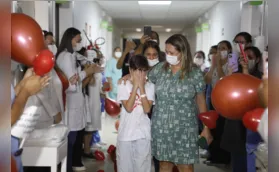 Criança de nove anos deixa hospital em Londrina após receber coração