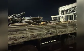 Homens são presos furtando três toneladas de cabos de cobre na PR-445