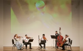 Quinteto de Cordas faz concerto na Biblioteca Central