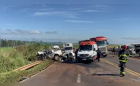 Três pessoas morrem em acidente envolvendo quatro veículos na PR-445