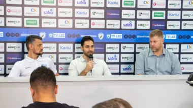 Robson Lima, Paulo Assis e Luiz Kriwat concendem entrevista coletiva e detalham planos do LEC para a sequência da temporada