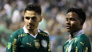 Raphael Veiga  e Endrick são esperança para o Palmeiras derrotar o Santos e conquistar o tricampeonato