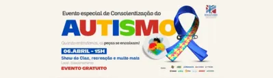 Imagem ilustrativa da imagem Ação sobre conscientização do TEA acontecerá em shopping de Londrina