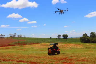 O uso de drones em atividades como pulverização pode gerar economia de 50% ao agricultor