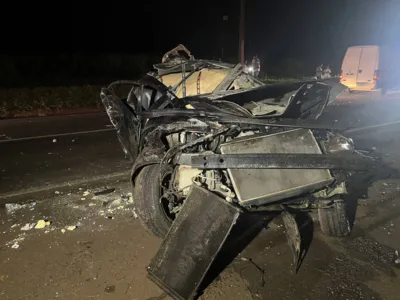 Imagem ilustrativa da imagem Bebê é ejetada durante acidente e morre na rodovia em Londrina