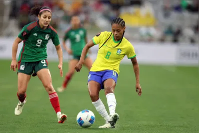 Imagem ilustrativa da imagem Brasil vence México e vai à final da Copa Ouro