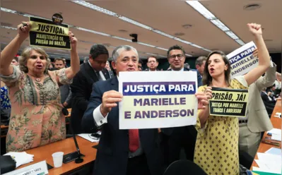 Reunião da Comissão de Constituição e Justiça e de Cidadania (CCJ) da Câmara dos Deputados que manteve a  prisão preventiva do deputado Chiquinho Brazão (RJ)