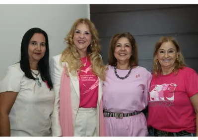 Madalena Sbizerra, Dr Zilda Romero, Vânia Queiroz e Felicia Watanabe