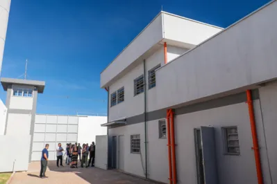 Imagem ilustrativa da imagem Casa de Custódia recém-inaugurada em Arapongas tem 136 vagas