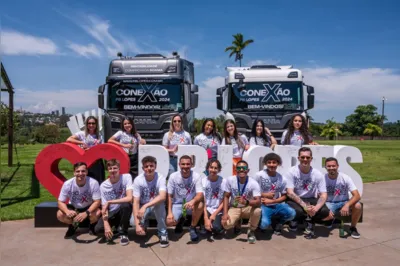 Parte do dinâmico time da filial de Londrina