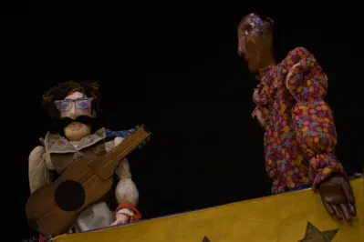 Imagem ilustrativa da imagem Curumim Açu apresenta o teatro "O Reino dos Bonecos" em outubro