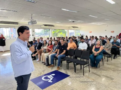O secretário municipal de Gestão Pública de Londrina, Fábio Cavazotti, ressaltou a importância da informatização integrada para o município