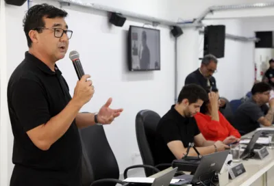 Jairo Tamura, que estava no PL do deputado federal Filipe Barros, migrou para o União Brasil para ser pré-candidato a prefeito
