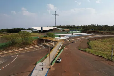 Imagem ilustrativa da imagem Inaugurados novos acessos ao Santuário São Miguel Arcanjo, em Bandeirantes