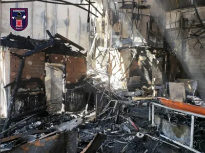 Incêndio foi em uma rua do bairro de Atalayas, onde estão localizadas várias boates