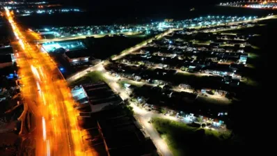 Imagem ilustrativa da imagem Instalação de iluminação em LED na BR-369 começa nesta quarta
