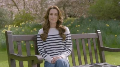 Kate Middleton comunicou sobre a doença em um vídeo nesta sexta-feira (22)