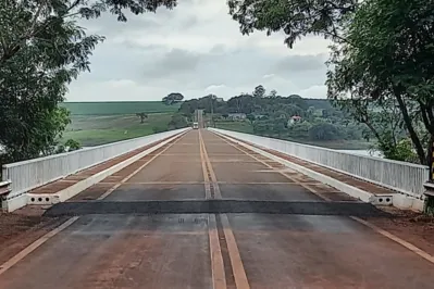 Imagem ilustrativa da imagem Liberada ponte entre Porecatu e Alvorada do Sul