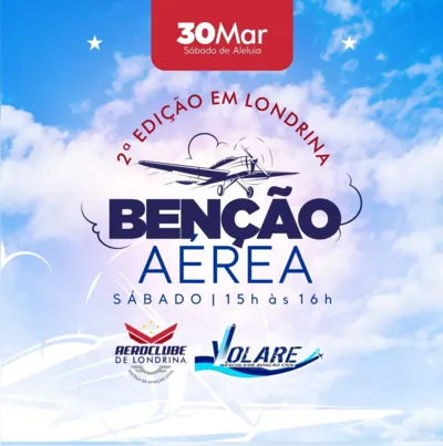 Imagem ilustrativa da imagem Londrina terá bênção aérea no Sábado de Aleluia
