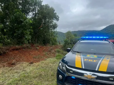 Imagem ilustrativa da imagem Motorista morre após caminhão cair em ribanceira de 50 metros