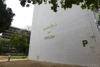 Brasília (DF), 10/04/2023 - Fachada do ministério da Fazenda.