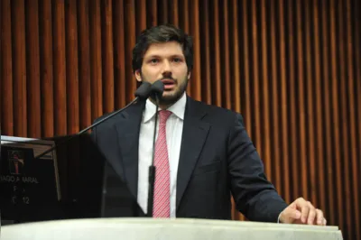 Presidente da Comissão de Constituição e Justiça (CCJ) na Assembleia Legislativa do Paraná (Alep), deputado estadual Tiago Amaral (PSD)