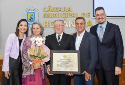 Imagem ilustrativa da imagem Pastor Rudi , cidadão honorário de Rolândia
